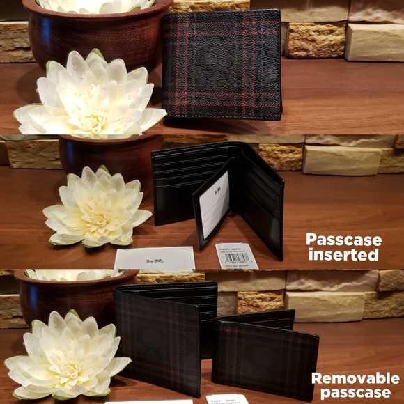 **SALE - 1 left!** NEW Coach Compact ID Wallet - Picture 5 of 6